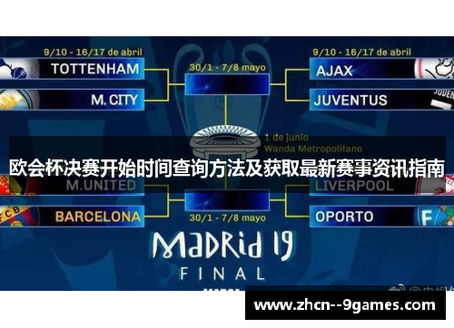 欧会杯决赛开始时间查询方法及获取最新赛事资讯指南